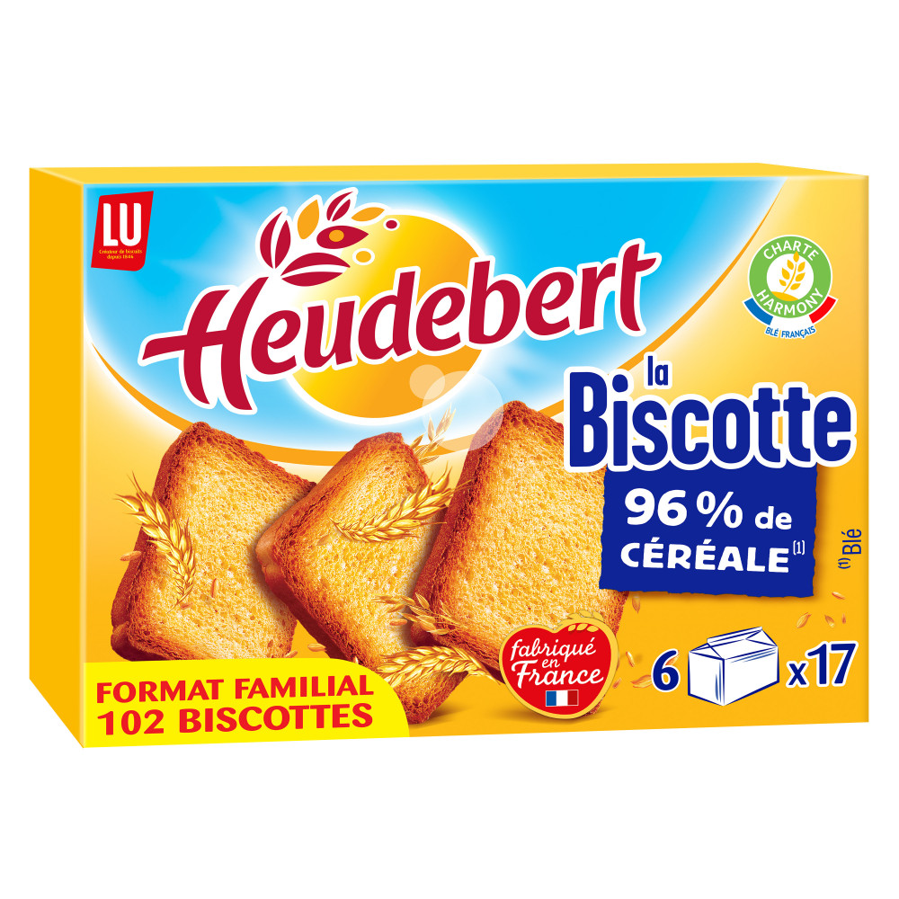 Biscottes Françaises Heudebert