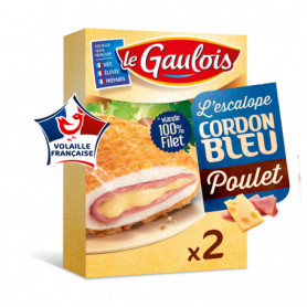 ESCALOPES POULET CORDON BLEU - LE GAULOIS- 200G FRAIS