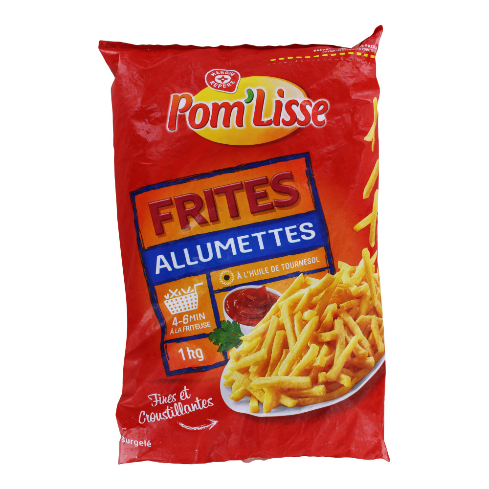 Frites allumettes surgelés