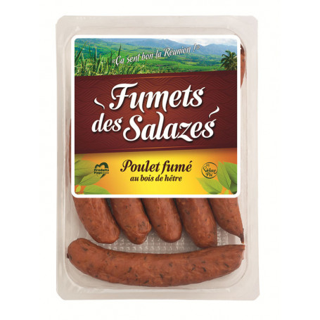 Saucisse de volaille fumée au bois de hêtre - FUMETS DES SALAZES