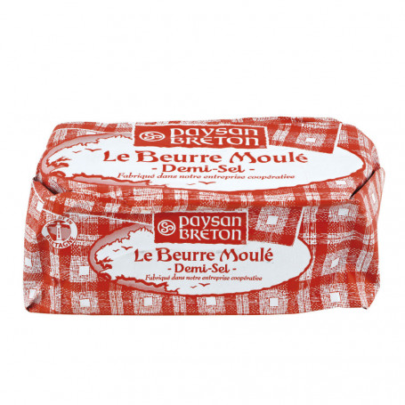 BEURRE PAYSAN BRETON 1/2SEL MOULÉ 250G