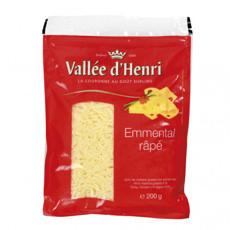 EMMENTAL RAPE 200G VALLEE D'HENRI