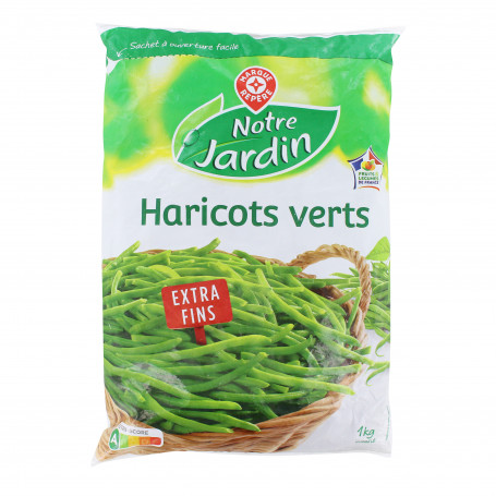 HARICOTS VERTS EXTRA FIN NOTRE JARDIN 1K