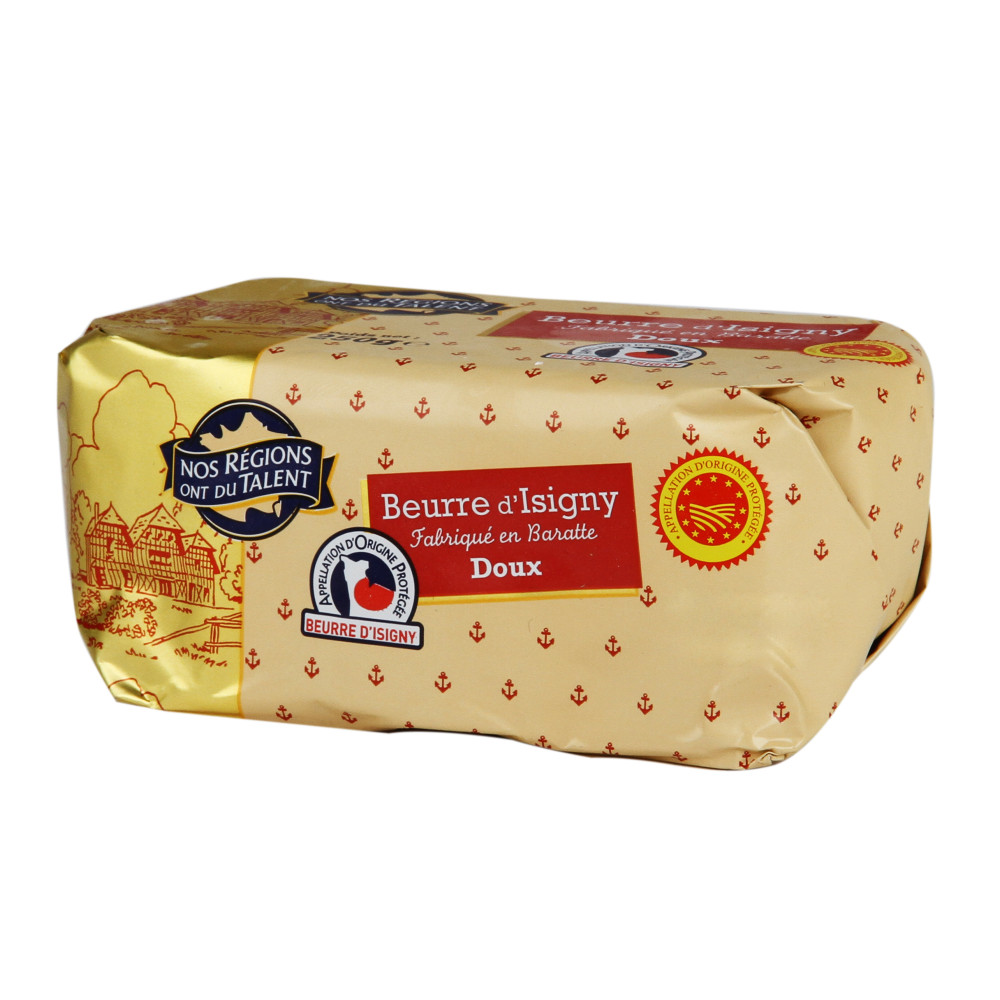 beurre doux 250 gr - La Boite à Fromages