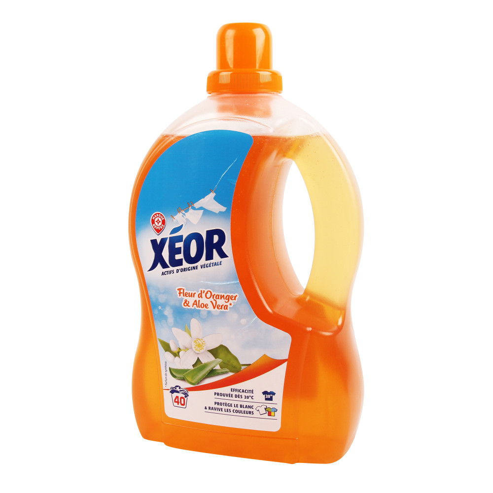Lessive liquide Orange Xéor 2.8L - Drive Z'eclerc