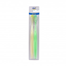 Brosse à dents Souple x2 ECO+