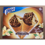 CONE 6X VANILLE/CHOCOLAT 432GR