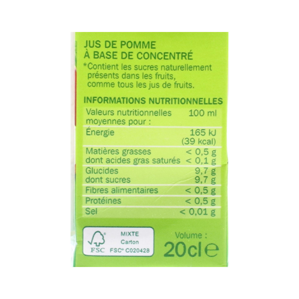 Jus d'Orange à base de concentré - JAFADEN - 2L - Drive Z'eclerc