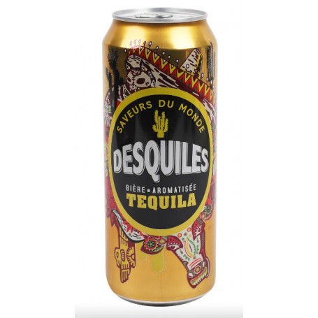 BIERE AROMATISEE TEQUILA DESQUILES 5,9% 50CL