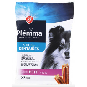 STICK DENTAIRES PETIT CHIEN X7 PLENIMA 110G