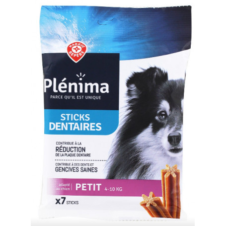 STICK DENTAIRES PETIT CHIEN X7 PLENIMA 110G