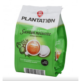 DOSETTES CAFE SAVEUR NOISETTE - PLANTATION- 70G X 10