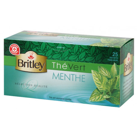 THE VERT MENTHE 25 SACHETS- BRITLEY - 40G