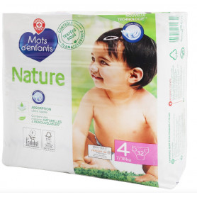 CHANGE BEBE ECOLOGIQUE MAXI T4-MOT D'ENFANTS- 7/18KG X 32