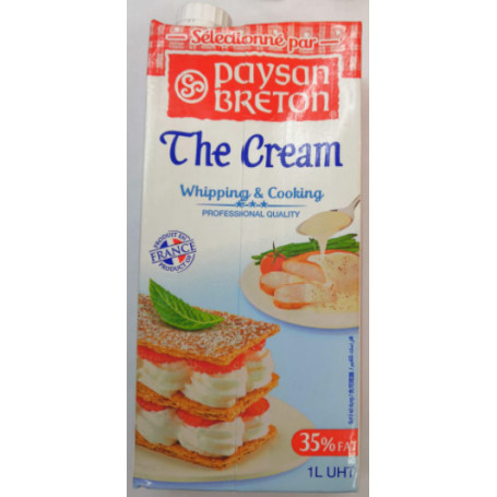 CREME UHT 35% - PAYSAN BRETON - 1L    