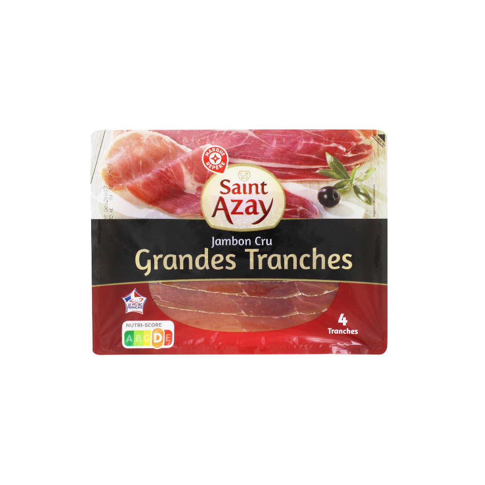 Jambon cru tranché