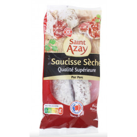 SAUCISSE SÈCHE COURBE - SAINT-AZAY - 300 G