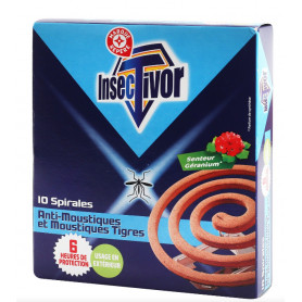 SPIRALE ANTI-MOUSTIQUE - INSECTIVOR - X10