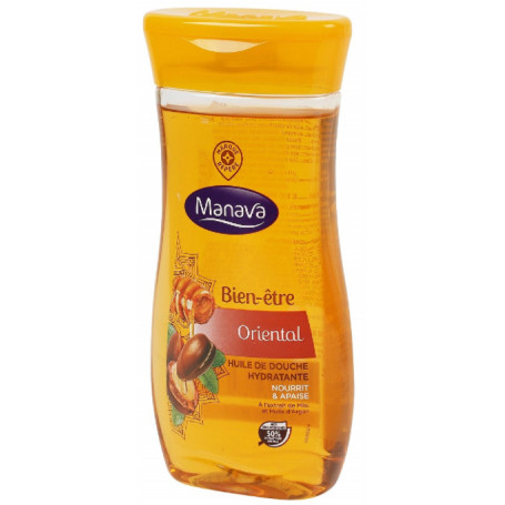 HUILE DE DOUCHE TRÉSORS D'ORIENT - MANAVA- 250ML