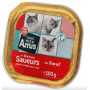 BARQUETTE POUR CHAT RICHE EN BOEUF - TOUS MES AMIS - 100G