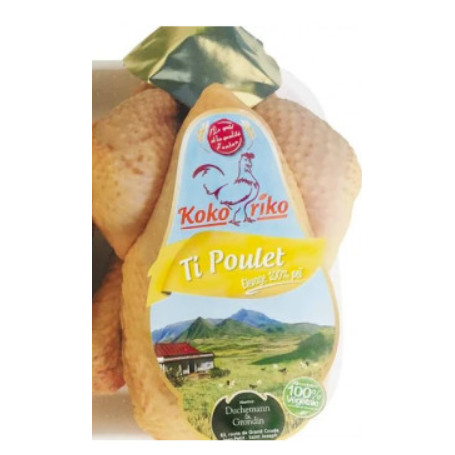 TI POULET KOKORIKO DUCH/GRN 1.4KG