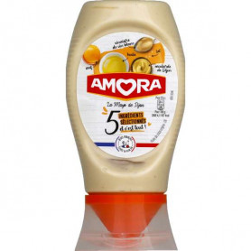 Mayonnaise Dijon Nature 5 ingredients -Amora- 235g