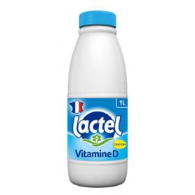 LAIT LACTEL ½ ÉCRÉMÉ BOUTEILLE-1L