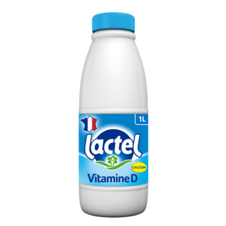 LAIT LACTEL ½ ÉCRÉMÉ BOUTEILLE-1L - Drive Z'eclerc