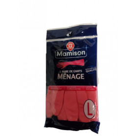 GANTS DE MENAGE TAILLE L MAMISON