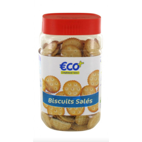 assortiment de biscuits salés - 350 g - ECO+