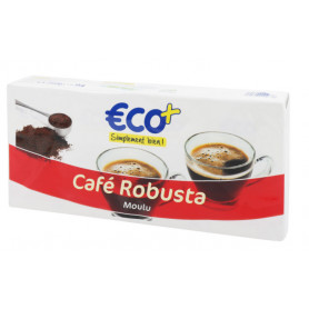 CAFÉ REBUSTA MOULU-4X250G- ECO+