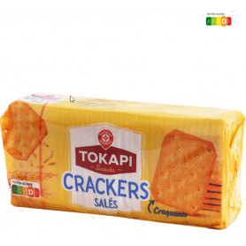 crackers salés nature tokapi- 100 g