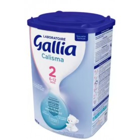 LAIT BEBE POUDRE 2EME AGE 6-12 MOIS CALISMA 900G GALLIA