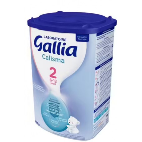 Pack de 6 Gallia Calisma 2eme âge - 830g - Lait infantile