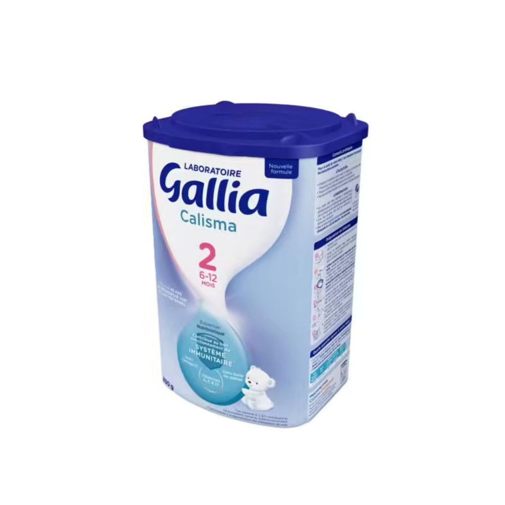 Lait bébé en poudre 2ème âge dès 6 mois Calisma GALLIA-830g