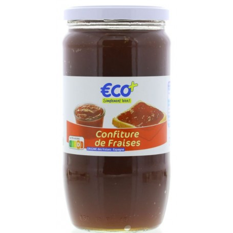 Confitures de Fraises - ECO+ - 1kg