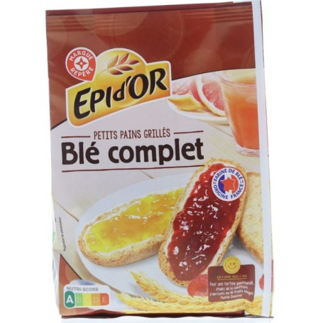 Pains Suédois au Blé Complet - EPI D'OR - 225g