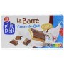 Barre Chocolat Fourrée au lait x5 - P'TIT DELI - 130g