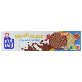 Biscuits ronds au Chocolat au Lait - P'TIT DELI - 200g