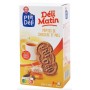 Biscuits Petit Déjeuner Pépites de Chocolat et Miel 8x4 - P'TIT DELI - 400g