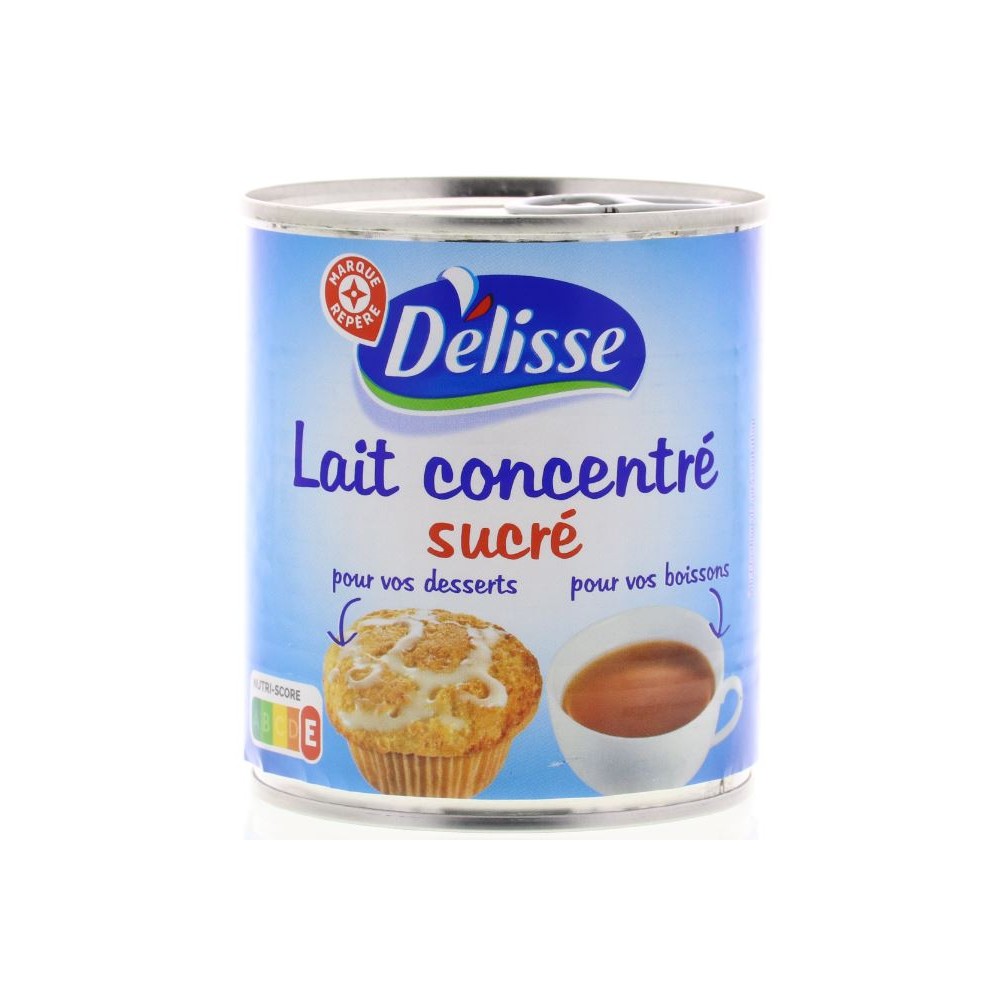 Lait Concentré Sucré - DELISSE - 397g - Drive Z'eclerc