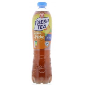 Boisson au Thé aromatisé Pêche zéro - FRESH TEA - 1,5L