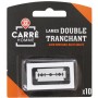 Lames double tranchant x10 - CARRE HOMME