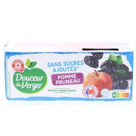 Compotes de Pomme X4 BIO VILLAGE 90g - Drive Z'eclerc