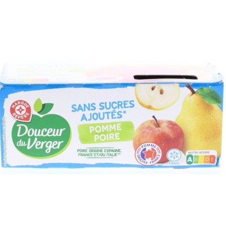 Desserts Pomme-Poire - DOUCEUR DU VERGER - 4x97g (388g)