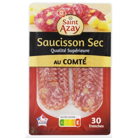 Saucisson sec en tranches - Saint alby - 150 g