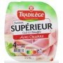 Jambon supérieur avec Couenne 4 tranches - TRADILEGE - 160g