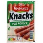 Knacks Pur Poulet x6 - TRADILEGE - 210g