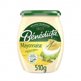 Mayonnaise Nature Bénédicta Bocal 510g