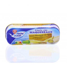 FILETS MAQ MOUT DIJON 1/4 169G PECHE OCEAN